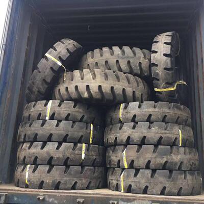 前进朝阳港口正面吊轮胎1400-24 1200-24工程机械堆高机轮胎IND-4