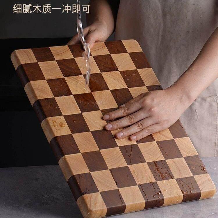 相思棋盘菜板家用抗菌砧板防霉案板实木加厚切菜板厨房水果粘板