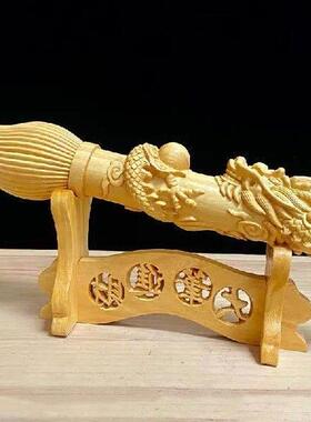 Home decoration accessories Boxwood carving brush Facai