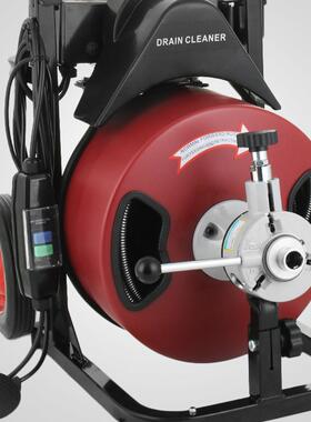 50FT专业管道疏通机多用途下水道疏通设备15M管长疏通机工厂