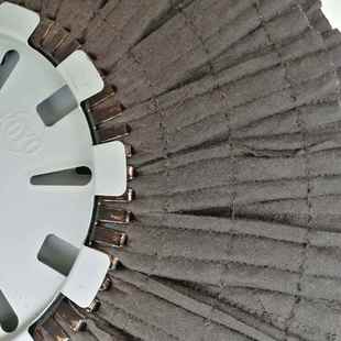 黑黑麻轮光洋麻轮手指ATK轮手摺麻轮轮麻抛光轮麻风轮抛麻光片