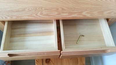 说说一起来谈谈源氏木语白橡木书桌怎么样，用的是不是真白橡木？