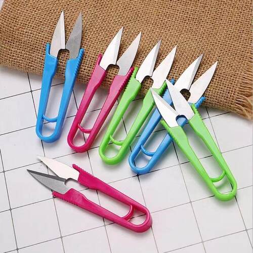 Single-piece cross-stitch scissors, specialized monochrome s