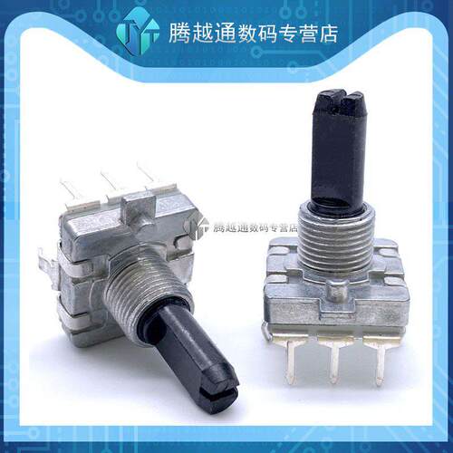 EC16型旋转编码器24定位数24脉冲数半轴长20MM数字旋转电位器3脚