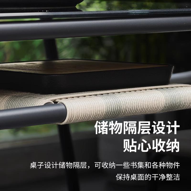 阳台桌椅茶几组合户外庭院花园藤编家用休闲桌子室外藤椅三件套