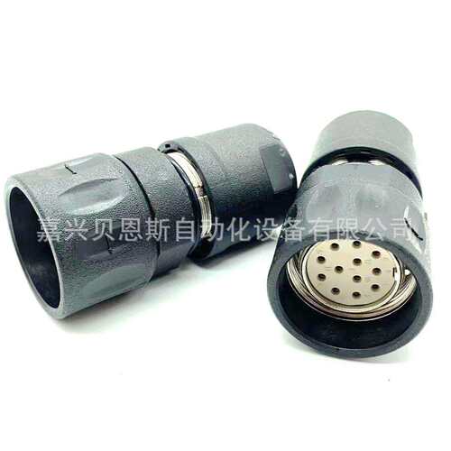 海德汉原装编码器公母端12针插头M23 ID291697-05 291698-04现货