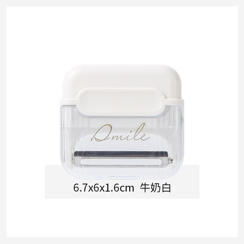 牙线盒自动弹出家用高档便携式随身牙签线剔牙线超细牙线棒收纳盒