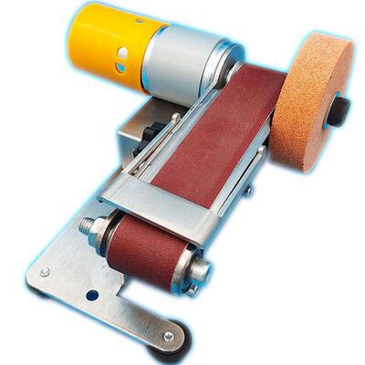 迷刀神器小DMN型磨磨刀机多功能你砂带机微型定角打机DIY台式磨家
