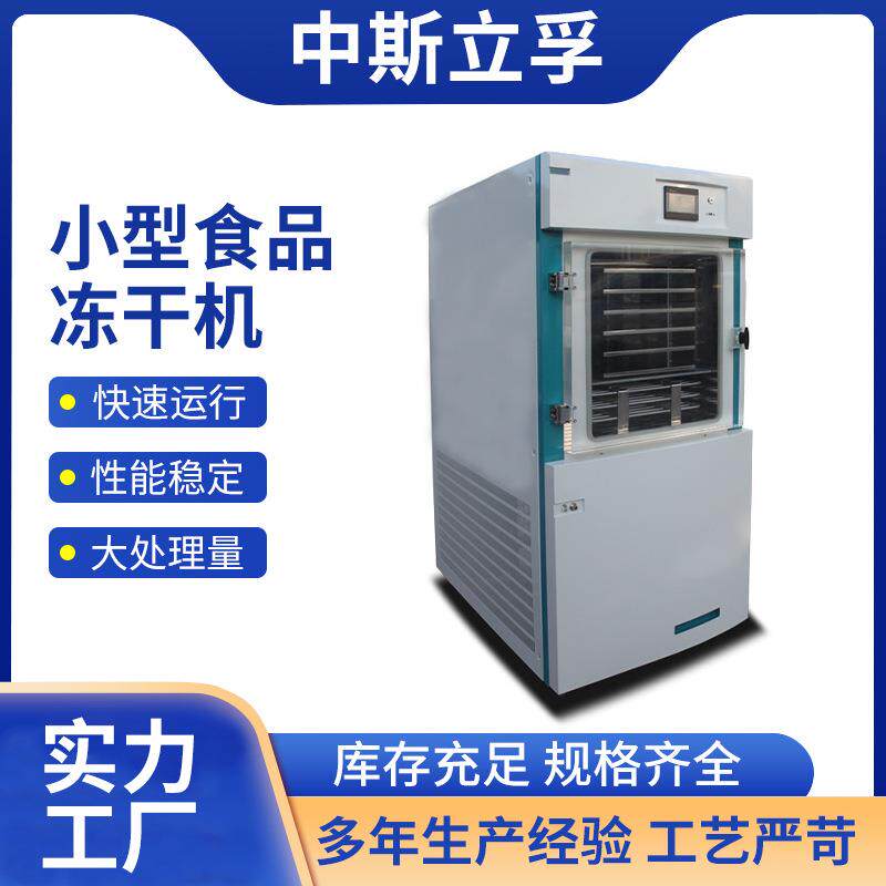 远程操控可调节-85℃Pilot10-15E冻干设备冷阱硅油小型食品冻干机