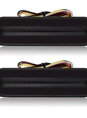 2Pcs Stop Flowing Turn Signal DRL Lamp 10-30V Reverse