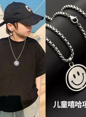 儿童项链潮流男童街舞走秀配饰