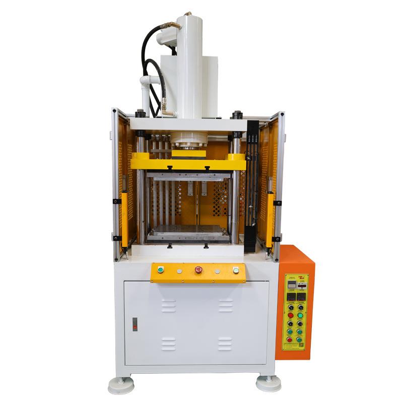 供应模具成套复合材料成型热压机四柱三板式热管打扁油压机20吨