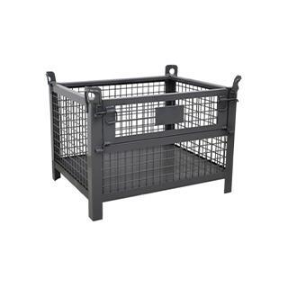 网款金属网箱重型货物金属周转箱物流仓物库格可940堆箱垛铁重型