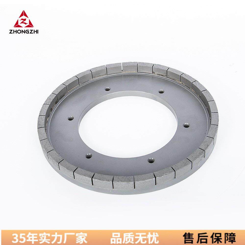 ZHONGZHI陶瓷干法磨边轮仿古抛光瓷砖修边用金属树脂磨轮