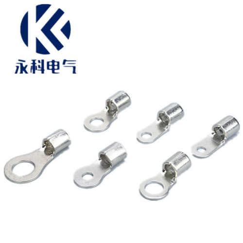 OT1.5-10冷压接线端子 O型圆形型裸端头 铜鼻子 线头 1000只黄铜