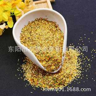 厂家直销优质国产六边形金镭射金葱粉金粉银粉闪光粉批发