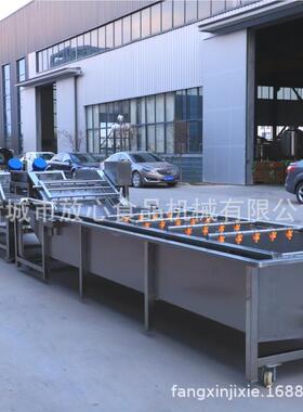 去农药残留果洗机 全自清动蔬清菜洗机FX-600 厂家 不锈钢洗蔬菜