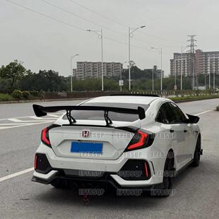 适用于十代思域改装尾翼十代雅阁十代思域通用GT尾翼跑车翼定风翼