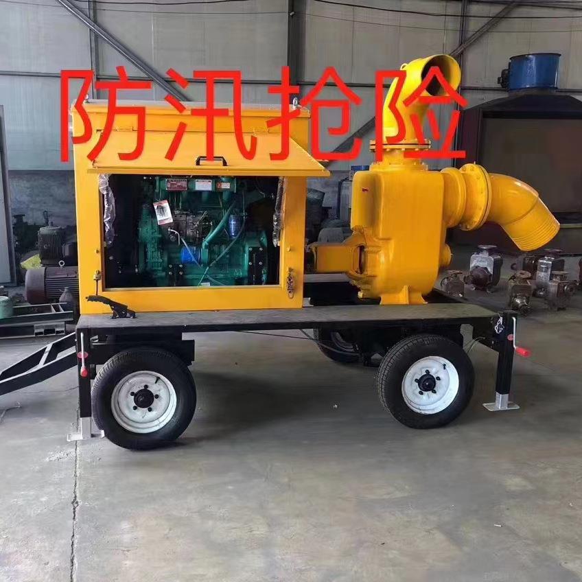 清水自吸泵 卧式抽水离心泵 抗旱泄洪农用灌溉卧式抽水机排水泵车