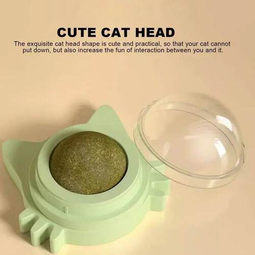 Catnip Balls Funny Lickable Cat Snack Catnip Balls Kitten Pl