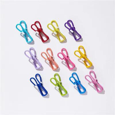 Wind-resistant strong fixing iron clothespins, multifunction
