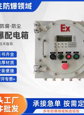 防爆配电箱接线箱仪表箱控制柜监控箱操不锈钢