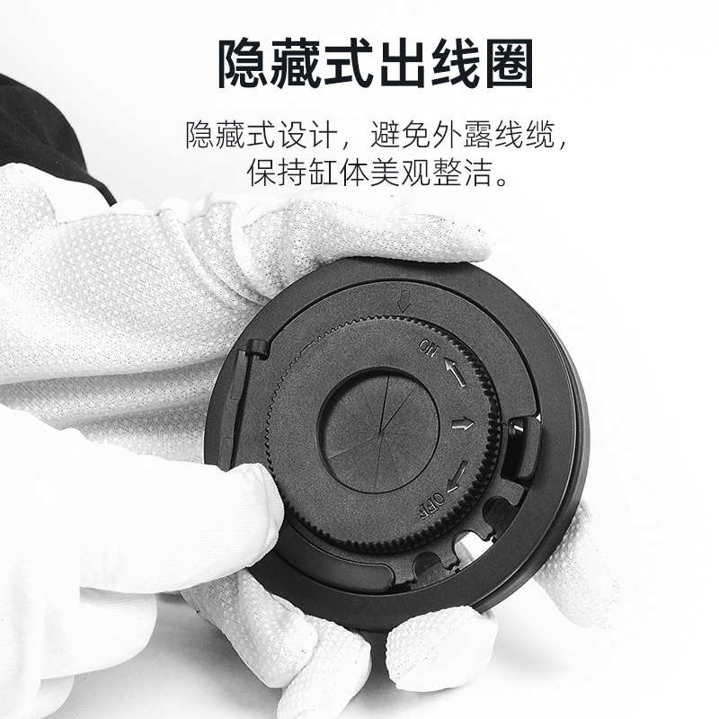 瑞皮Reptizoo爬宠饲养箱AK/RK缸爬虫缸加湿器隐藏式出线圈口配件