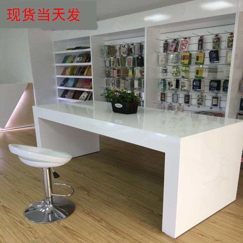 定制服装店手机中岛智能体验台产品电脑品鉴台展示桌展示台
