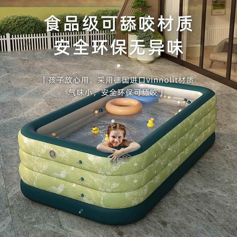 叠洗澡盆儿折童宝宝可折叠家泡桶澡大人双SHX人全身用充气浴缸沐