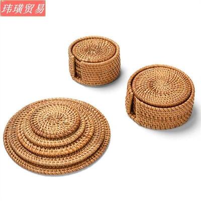 Placemat Pad Coasters Kitchen Table Mats rattan coaster