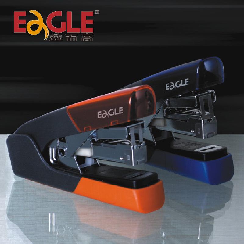 益而高省力订书机办公迷你小号中号学生用大号重型加厚标准型多功