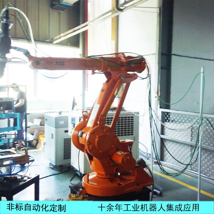 火焰焊点焊机械手检测上下料机器人自动化工业设备工装夹具集成