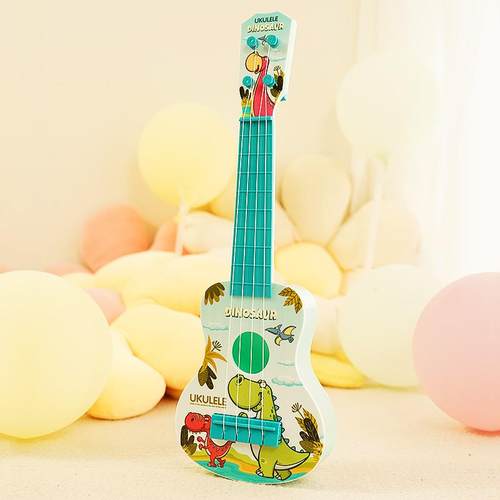 高档俏娃尤里克里儿奏童小吉他玩具乐器学者可弹男孩小孩子初女宝