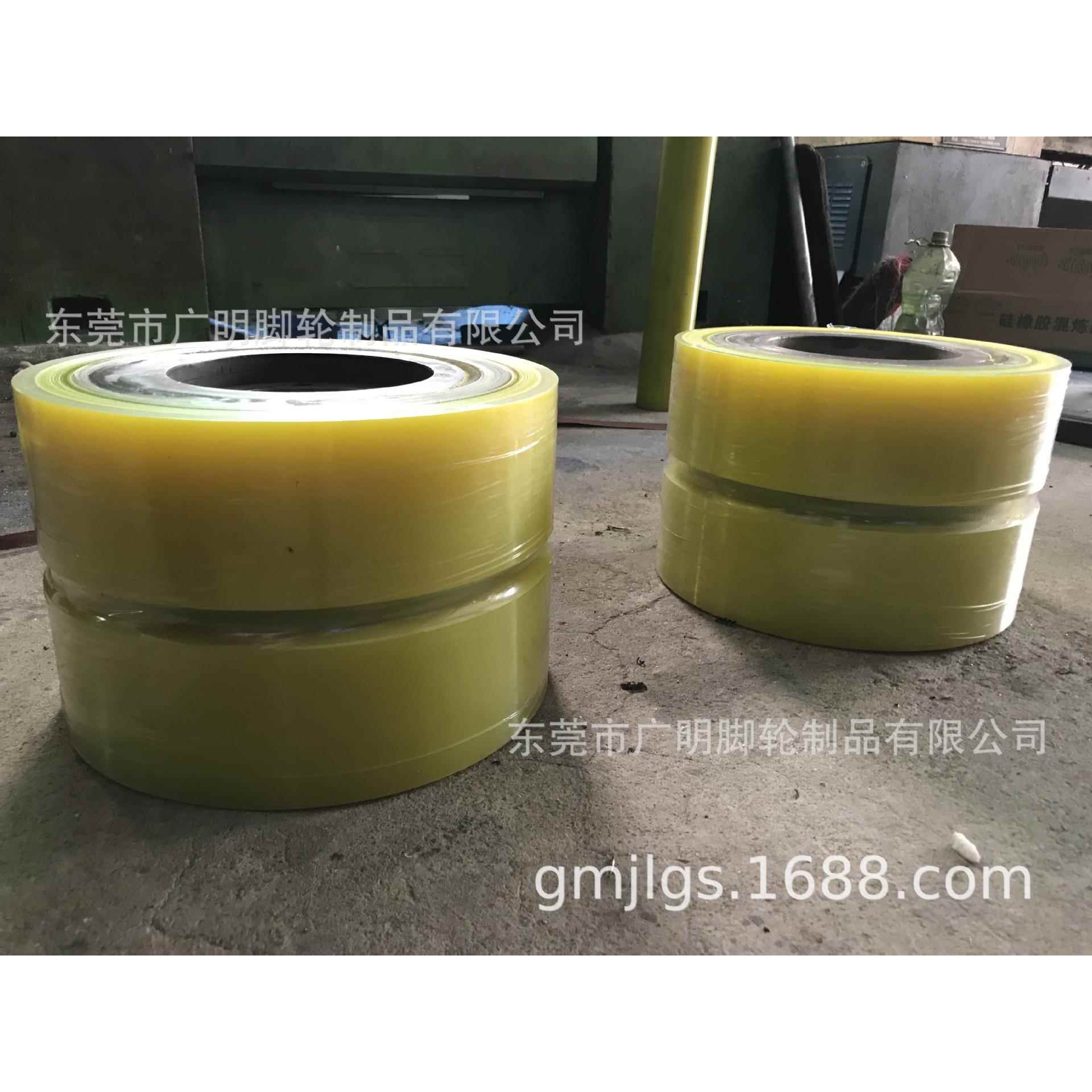 定制,皮带摩擦轮订做橡胶聚氨酯PU胶包胶滚轮减速电机传动轮