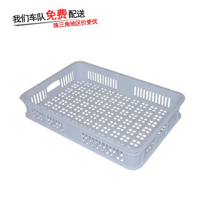 厂家加厚周转萝塑料筐胶框蔬菜水果600*420*10710号萝