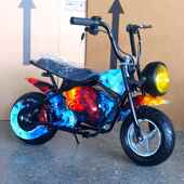 高档儿童电动车迷你入宝门级两车可轮摩托宝场地充电电瓶车坐人礼