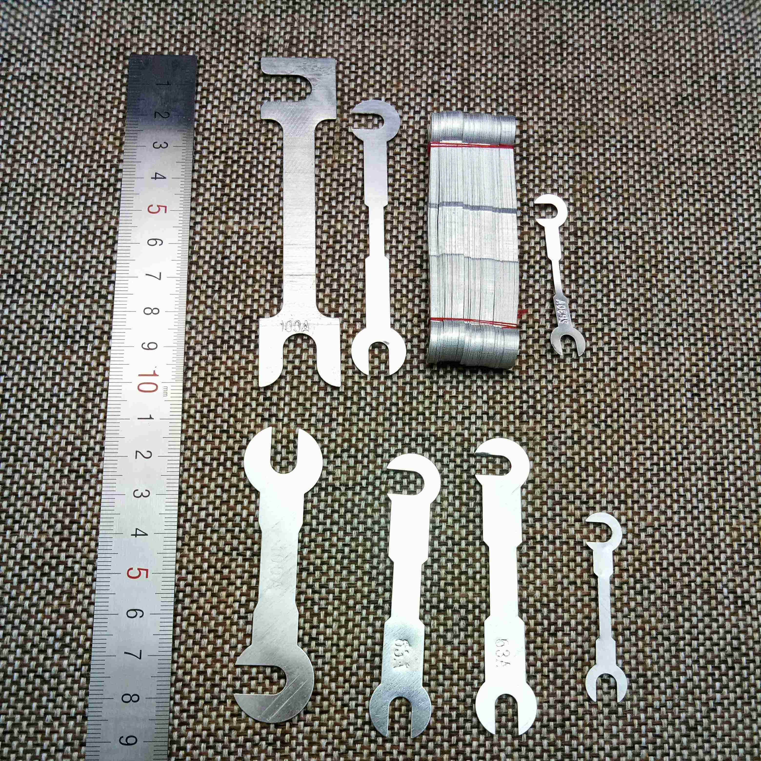 包邮HK1HK2新老式闸刀专用熔断15A32A63A100A保险片丝90-100片