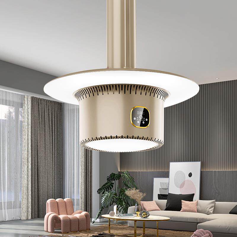 棋牌室吸烟灯空气净化器外排麻将馆排烟神器强力吸直排净化器悬挂