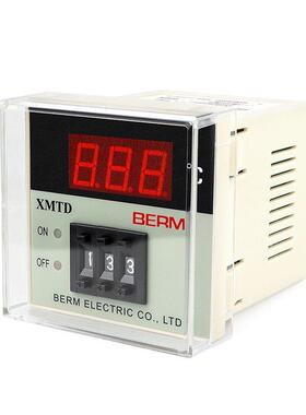 贝尔美XMTD-2001数显温控仪表温控器温度烤箱加热设备控制器2002