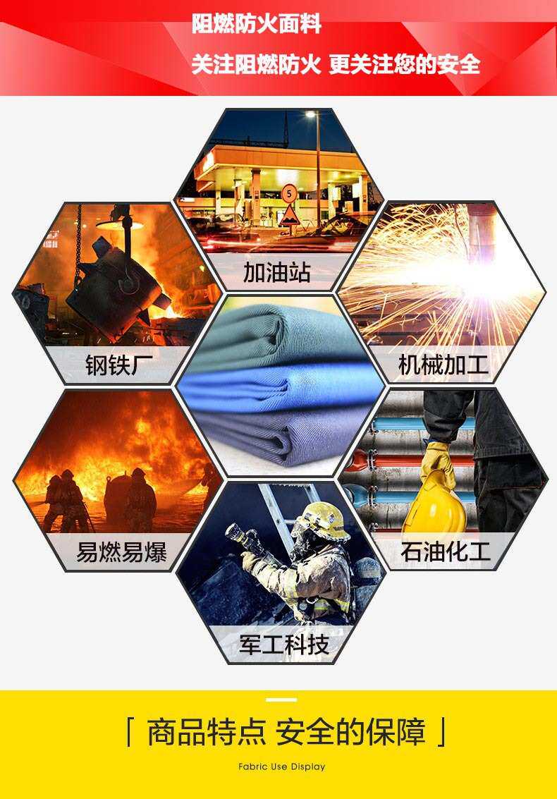 товар из китая 厂家供应棉质阻燃针织面料防火汗布加厚耐磨240克防火棉毛布 0431