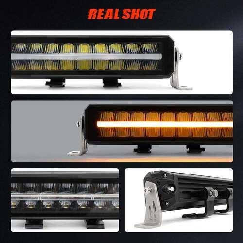 ECE认证越野车车顶射灯防眩目日行灯位置灯22寸32寸42寸长条灯