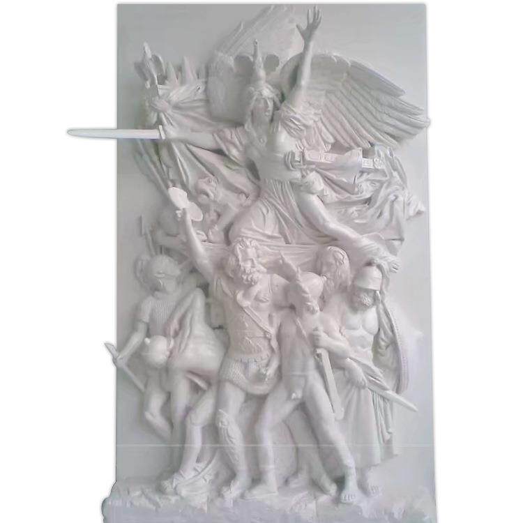 砂岩高浮雕壁画人物作品雕塑厂家户外大型建筑立面装饰浮雕工艺品