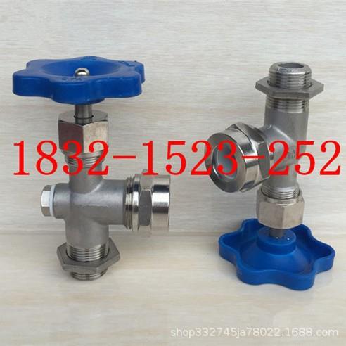 轻型体304SS不锈钢JX29W-16P丝扣考克液位计拷克水位计DN15 20 25