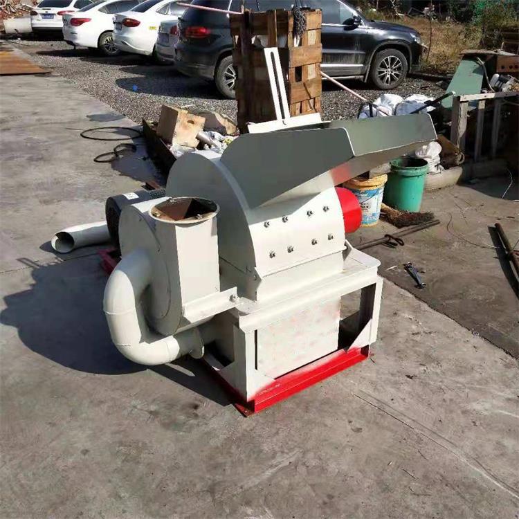 木头树枝HLT500粉木碎双机 口岩木材粉碎机 5棉00木料竹木杂木菇