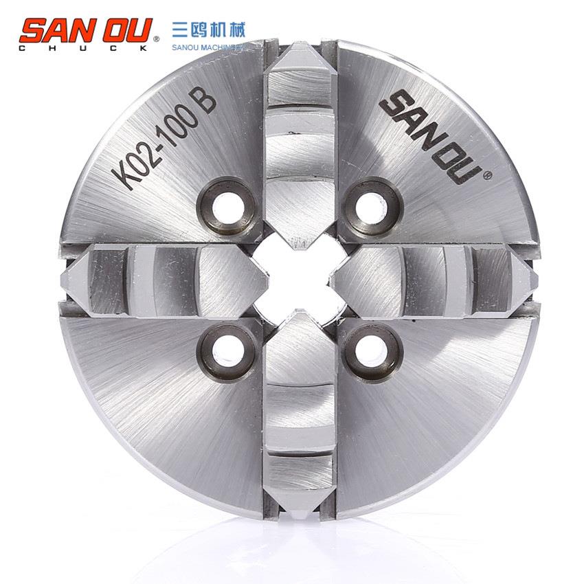浙江三鸥SANOU牌四爪自定心手紧卡盘K02-80B