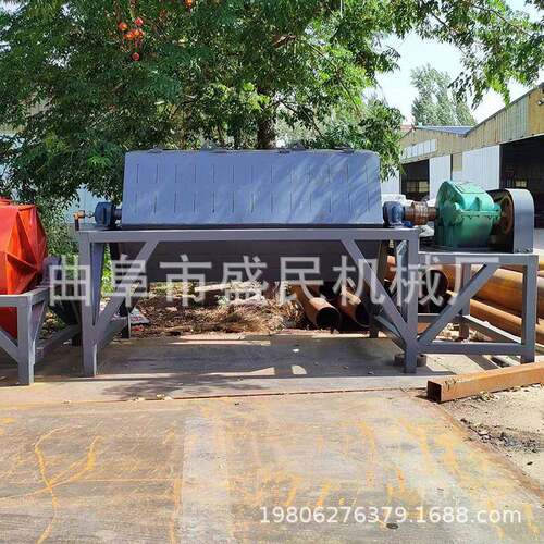 盛民供应六角滚筒抛光机可以打磨火烧铁设备面包石滚石机