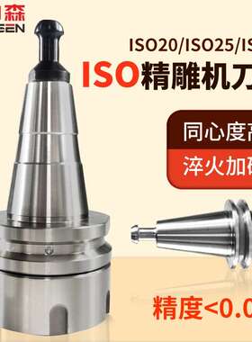 台力森ISO刀柄ISO25不锈钢刀柄精雕刀柄高速ISO20连体刀柄SK刀柄