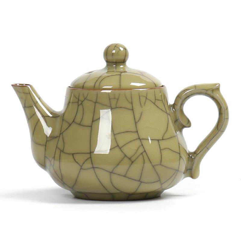 亲韵青瓷茶壶单壶冰裂釉陶瓷功夫茶具家用过滤泡茶壶大号家用高档
