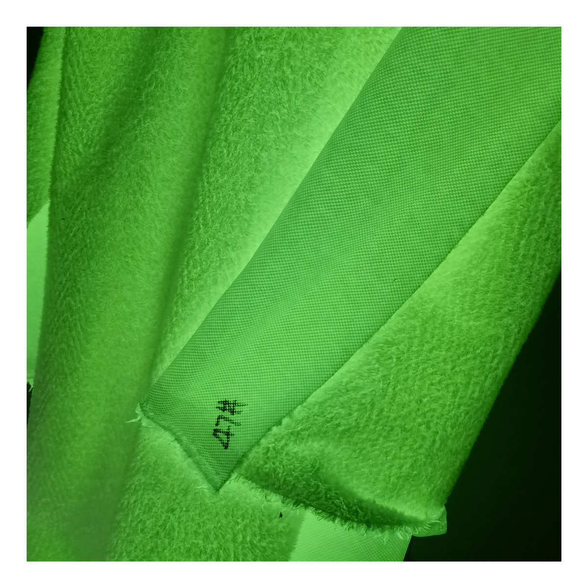 水晶绒夜光纶夜光布特柔超珍珠现货大47厂家夜光边夜光色变色荧光