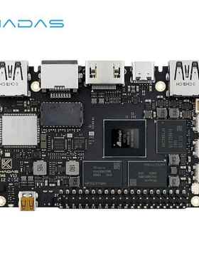 Khadas VIM4卡片电脑A311D2开源8核开发板支持 HDMI IN 4K @60fps